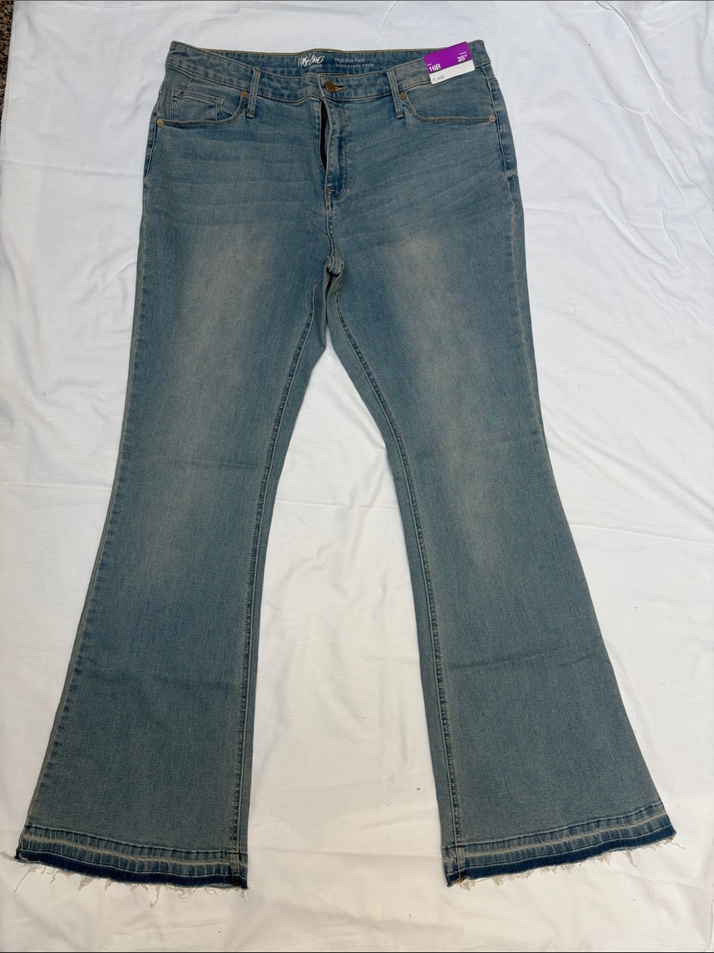 Mossimo Supply Co. Light Blue Flare Jeans